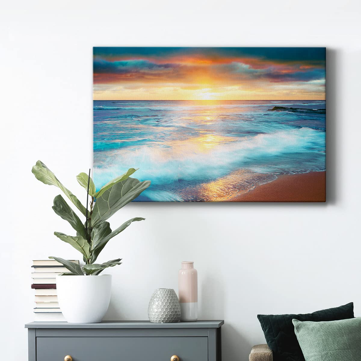 Amazon.com: Renditions Gallery Ocean Wall Art for Living